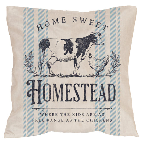 Home Sweet Homestead Outdoor Pillow