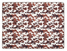 Load image into Gallery viewer, Cowhide Printed Picnic Blanket