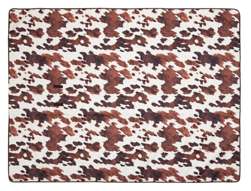 Cowhide Printed Picnic Blanket