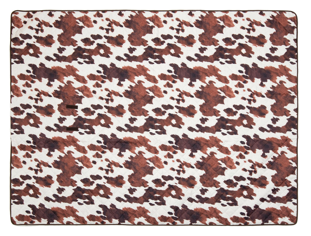 Cowhide Printed Picnic Blanket