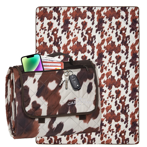 Cowhide Printed Picnic Blanket