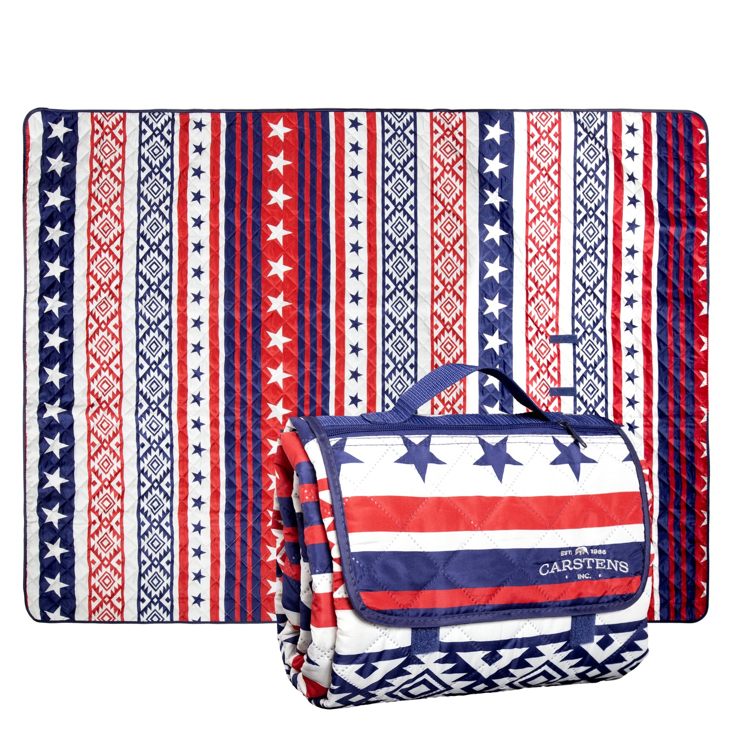 Pioneer Prairie Printed Picnic Blanket