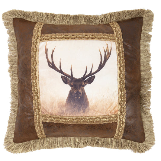 Deer In the Mist Pillow