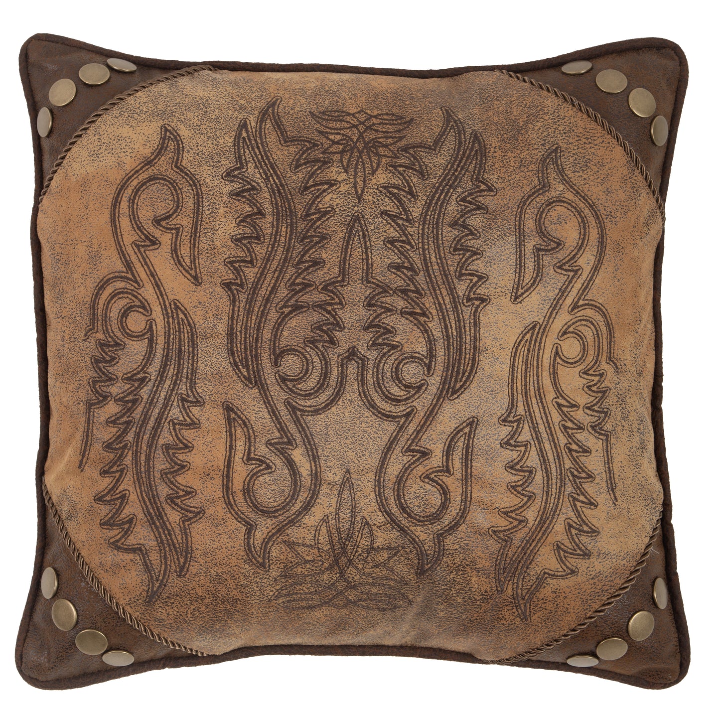 Western Scroll Pillow
