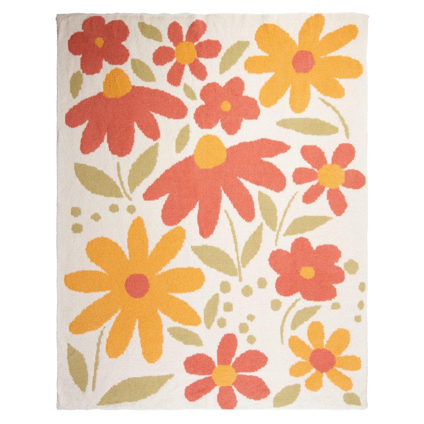 Petal Power Stretchy Throw Blanket