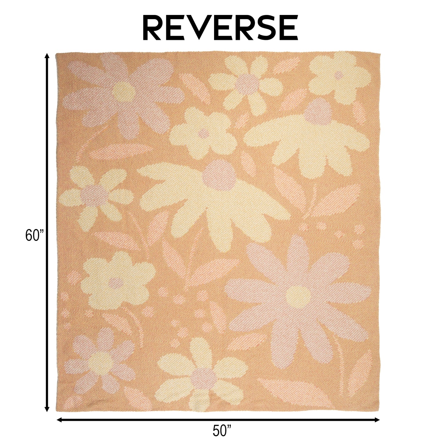 Petal Power Stretchy Throw Blanket