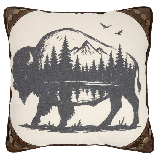 Buffalo Mountain Pillow