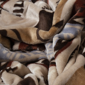 Buffalo Stripe Travel Blanket