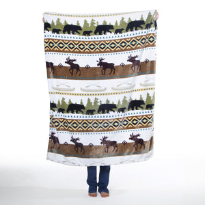 Hidden Lake Travel Blanket