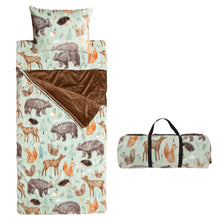 Load image into Gallery viewer, Woodland Fox Slumber Bag