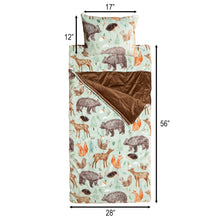 Load image into Gallery viewer, Woodland Fox Slumber Bag