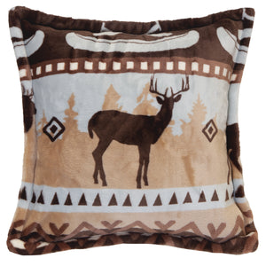 Buck Lake Plush Sherpa Pillow