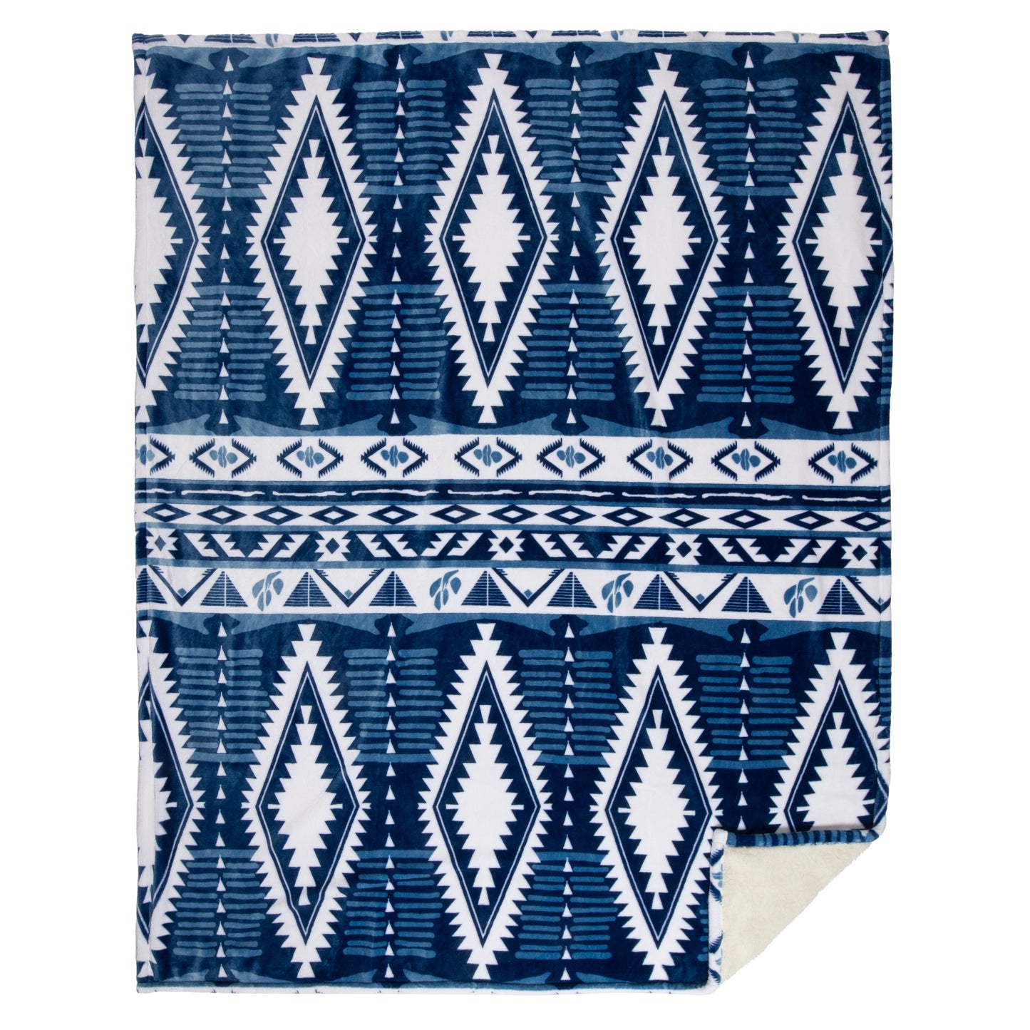 Blue Ridge Plush Sherpa Throw