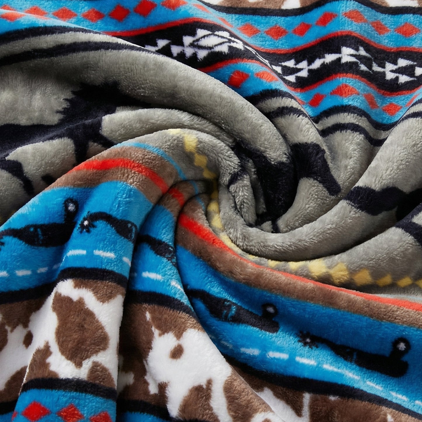 Free Spirit Plush Sherpa Throw