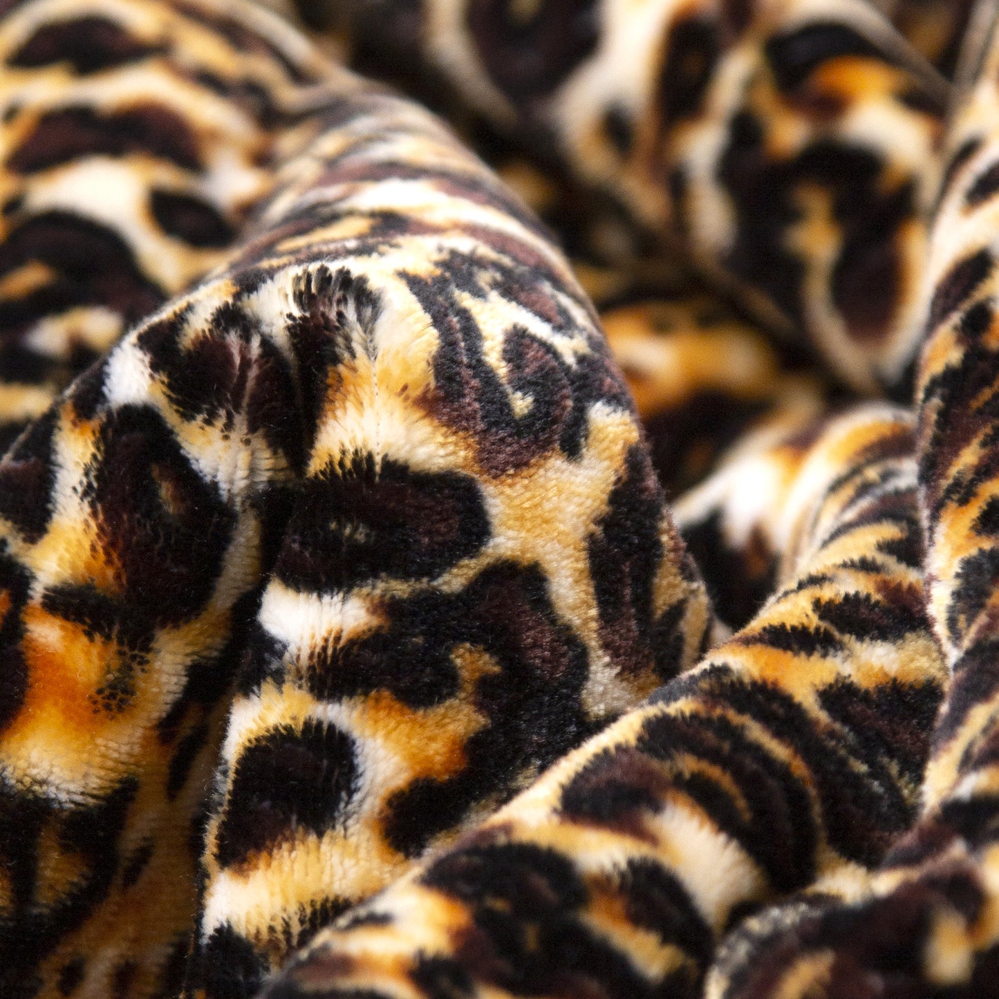 Leopard Plush Sherpa Throw