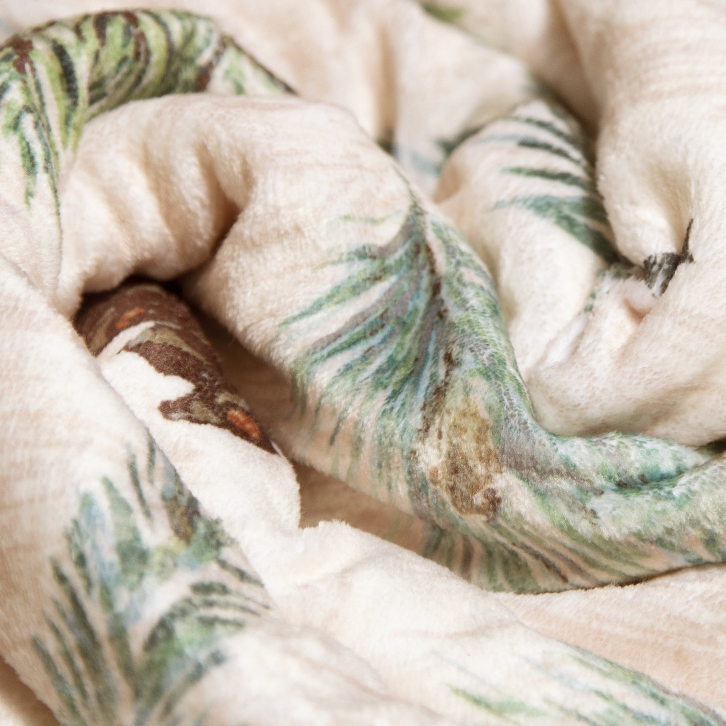 Pinecone Plush Sherpa Throw