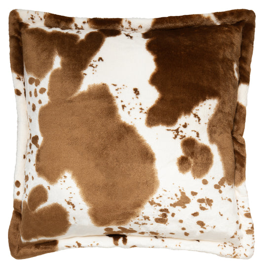 Hair on Hide Plush Sherpa Pillow