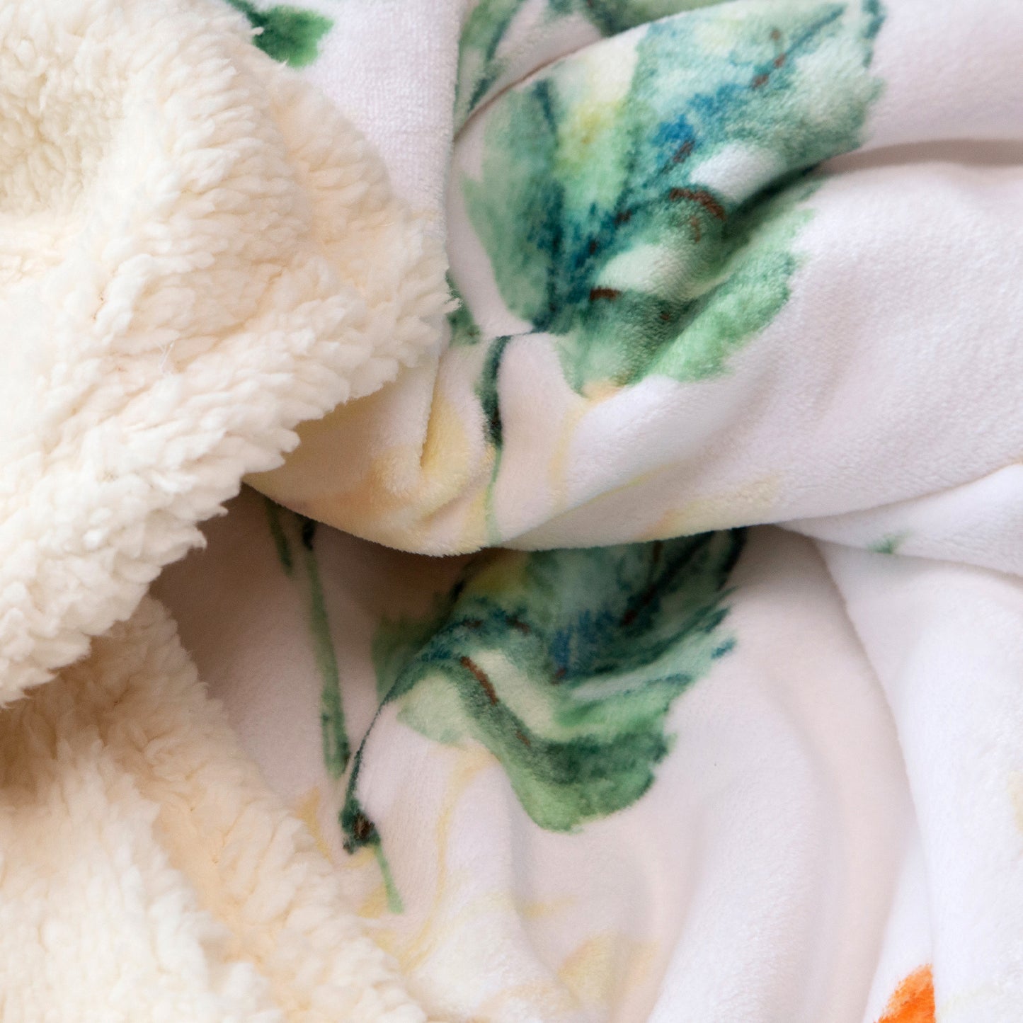 Sunflower Plush Sherpa Throw