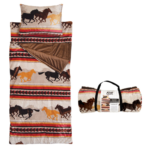 Running Horses Slumber Bag