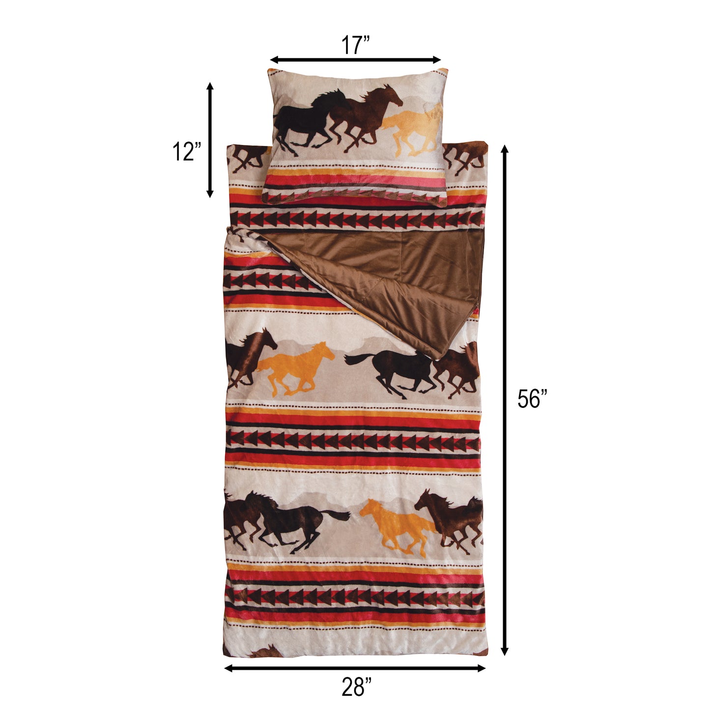 Running Horses Slumber Bag