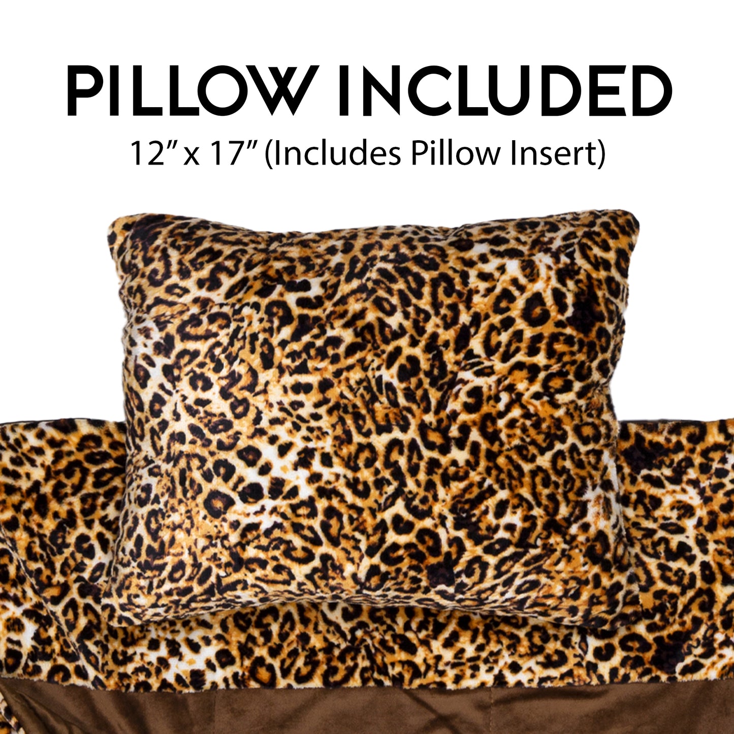Leopard Slumber Bag