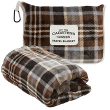 Load image into Gallery viewer, Grey Chestnut Travel Blanket