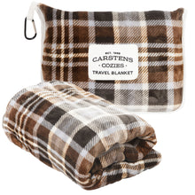 Load image into Gallery viewer, Grey Chestnut Travel Blanket