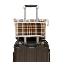 Load image into Gallery viewer, Grey Chestnut Travel Blanket