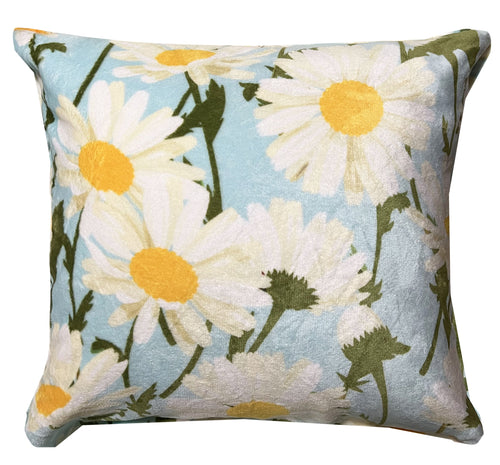 Daisy Daydream Plush Sherpa Pillow