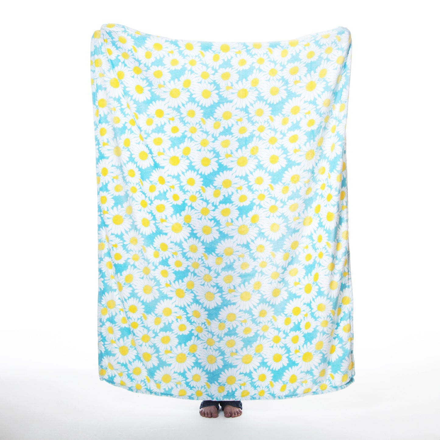 Flower Power Heavy Plush Throw