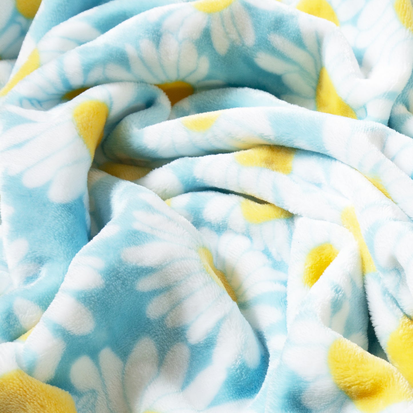 Flower Power Heavy Plush Throw