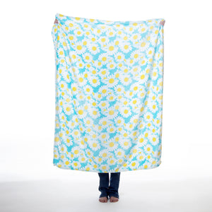 Flower Power Travel Blanket