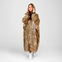 Load image into Gallery viewer, Leopard Hooded Blanket