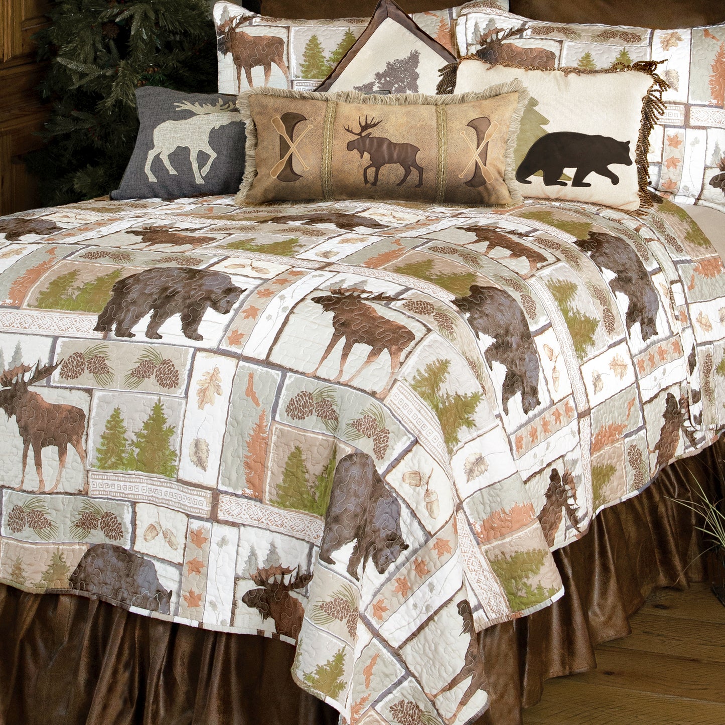 Vintage Lodge Quilt Set