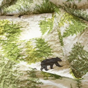 Pine Wilderness Quilt Set