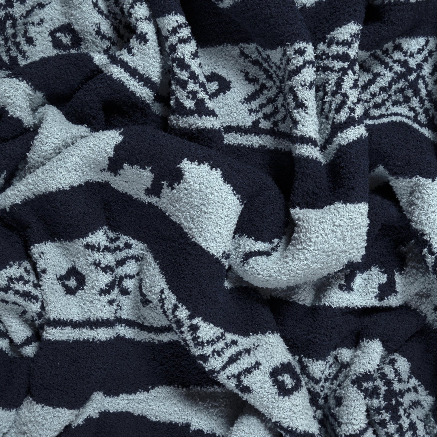 Wrangler Buffalo Blues Stretchy Throw Blanket