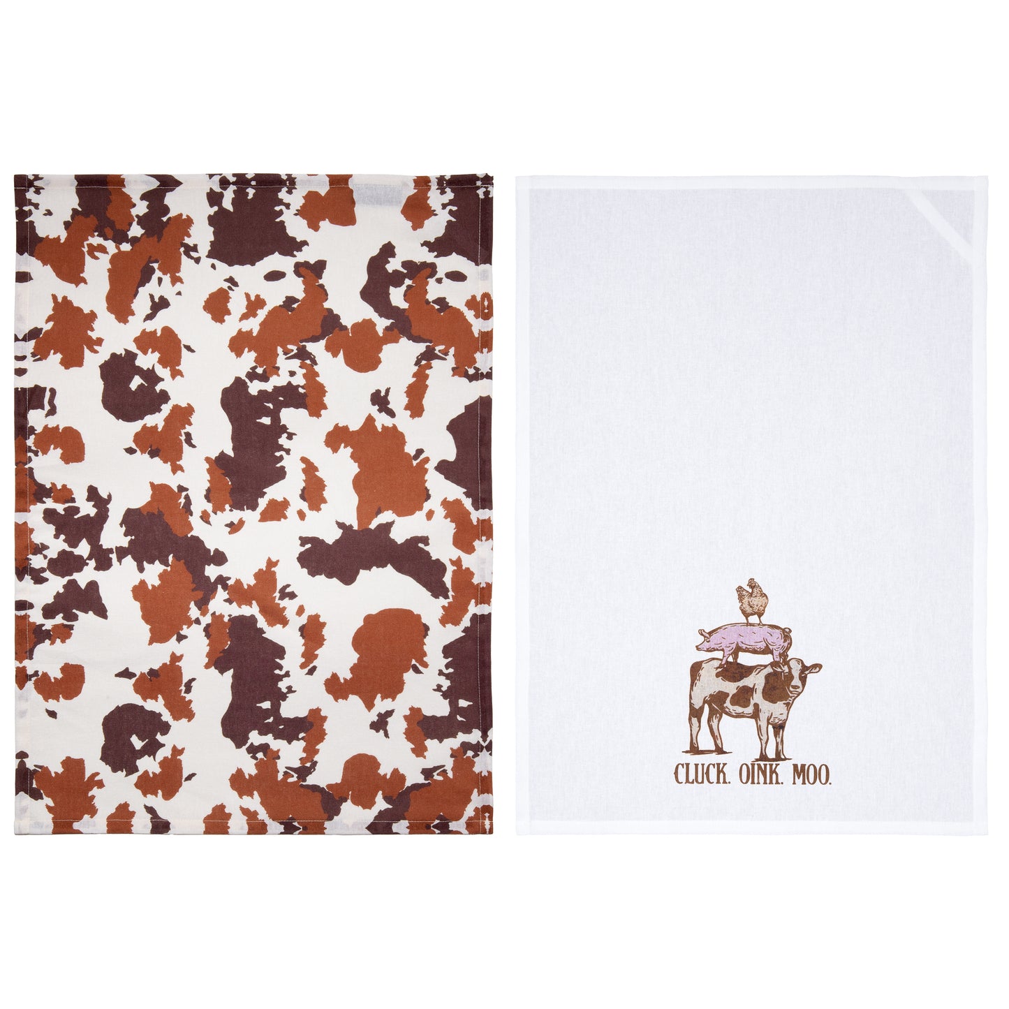 Wrangler® 2-Pack Cows Tea Towels