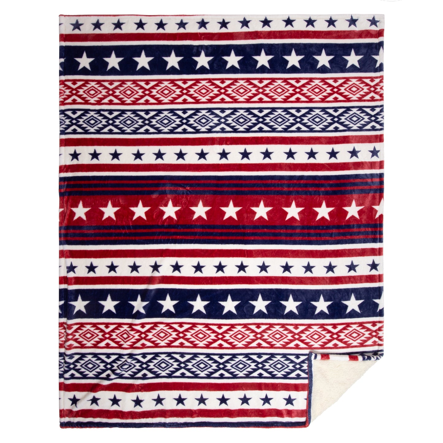 Wrangler® Western Sky Plush Sherpa Throw