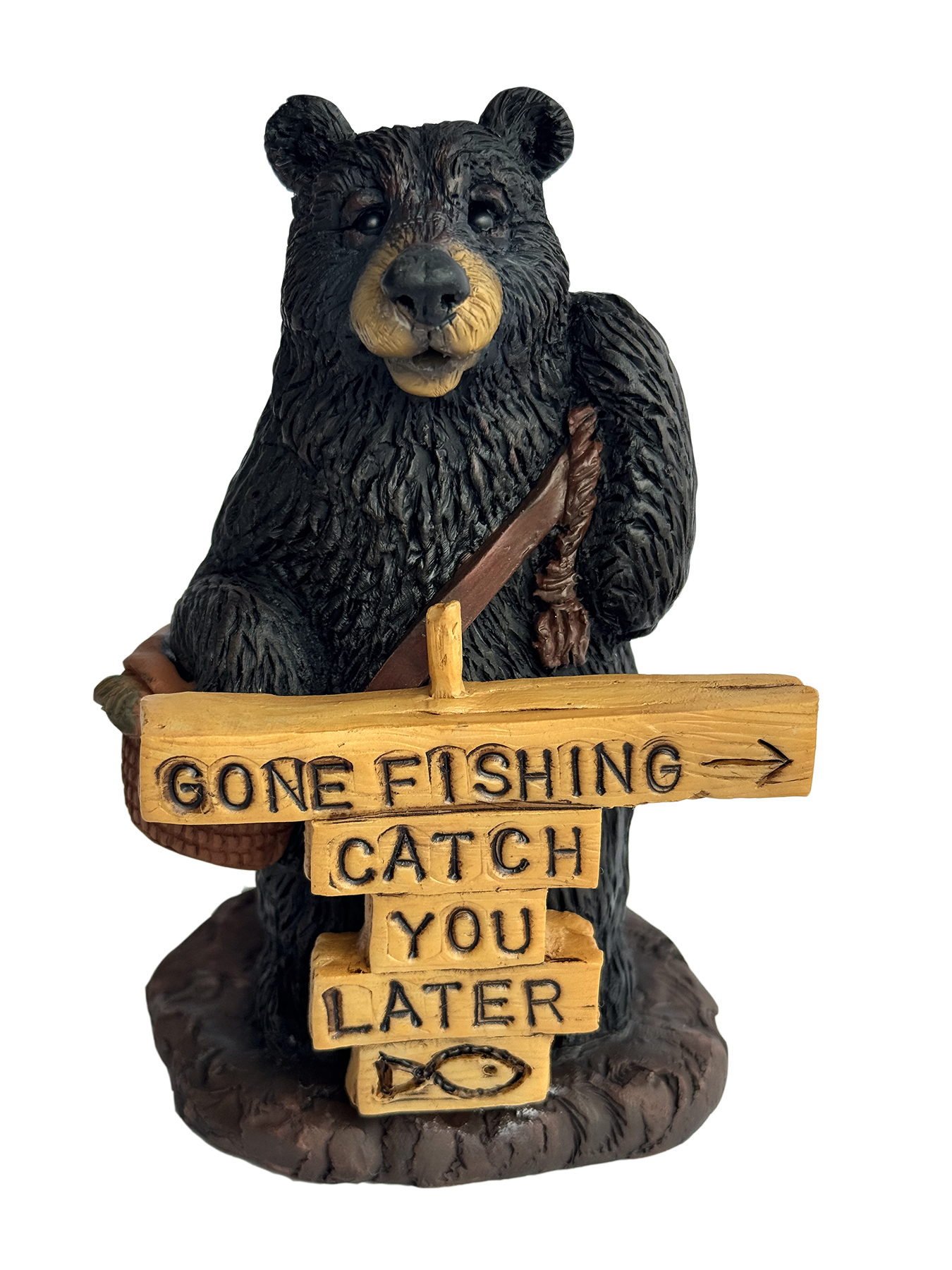 Gone Fishing Figurine