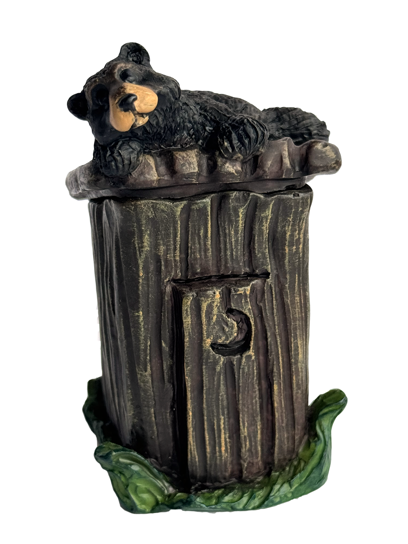 Little Stinker Cache Bear Figurine