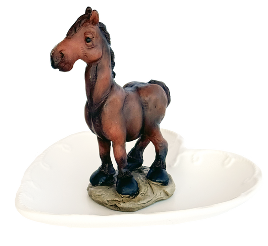 Helpful Horse Heart Tray