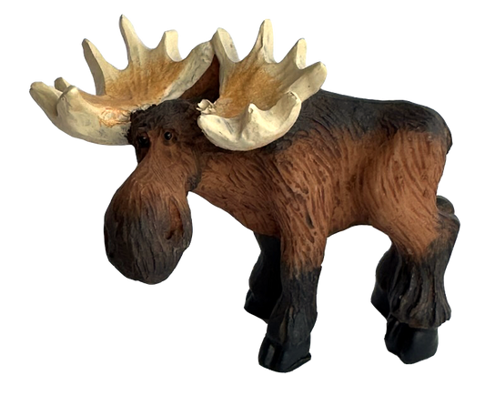 Mini Moose Standing Figurine