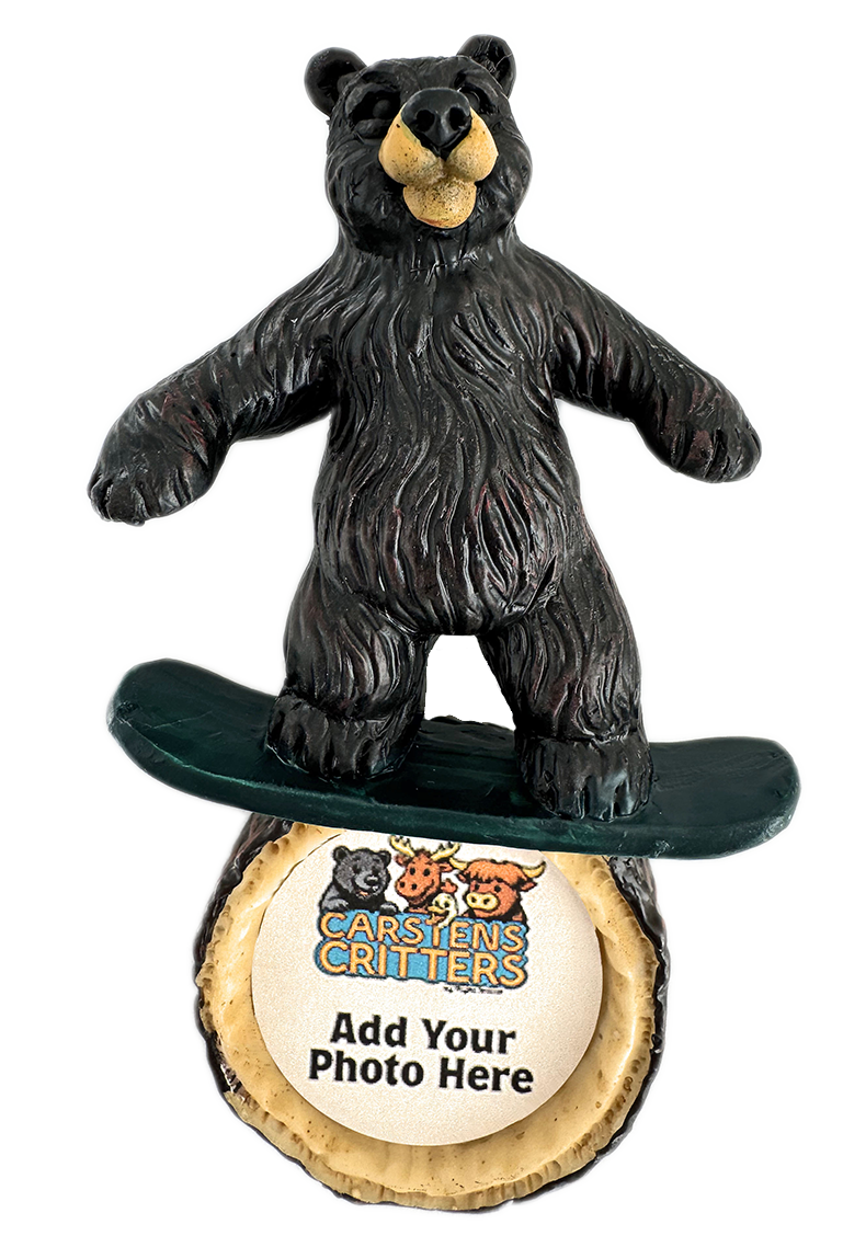 Snowboarder Bear Magnet