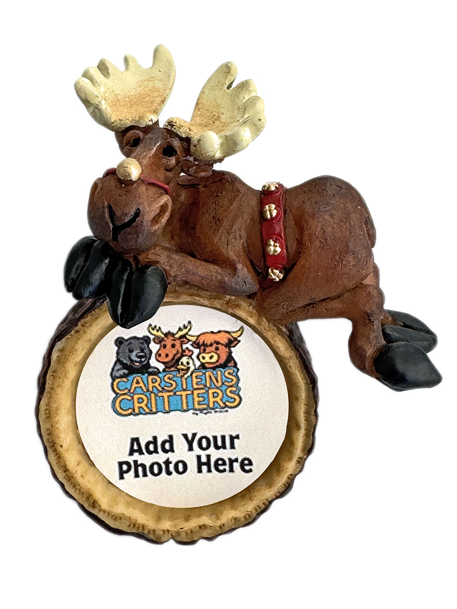 Reindeer Moose Magnet