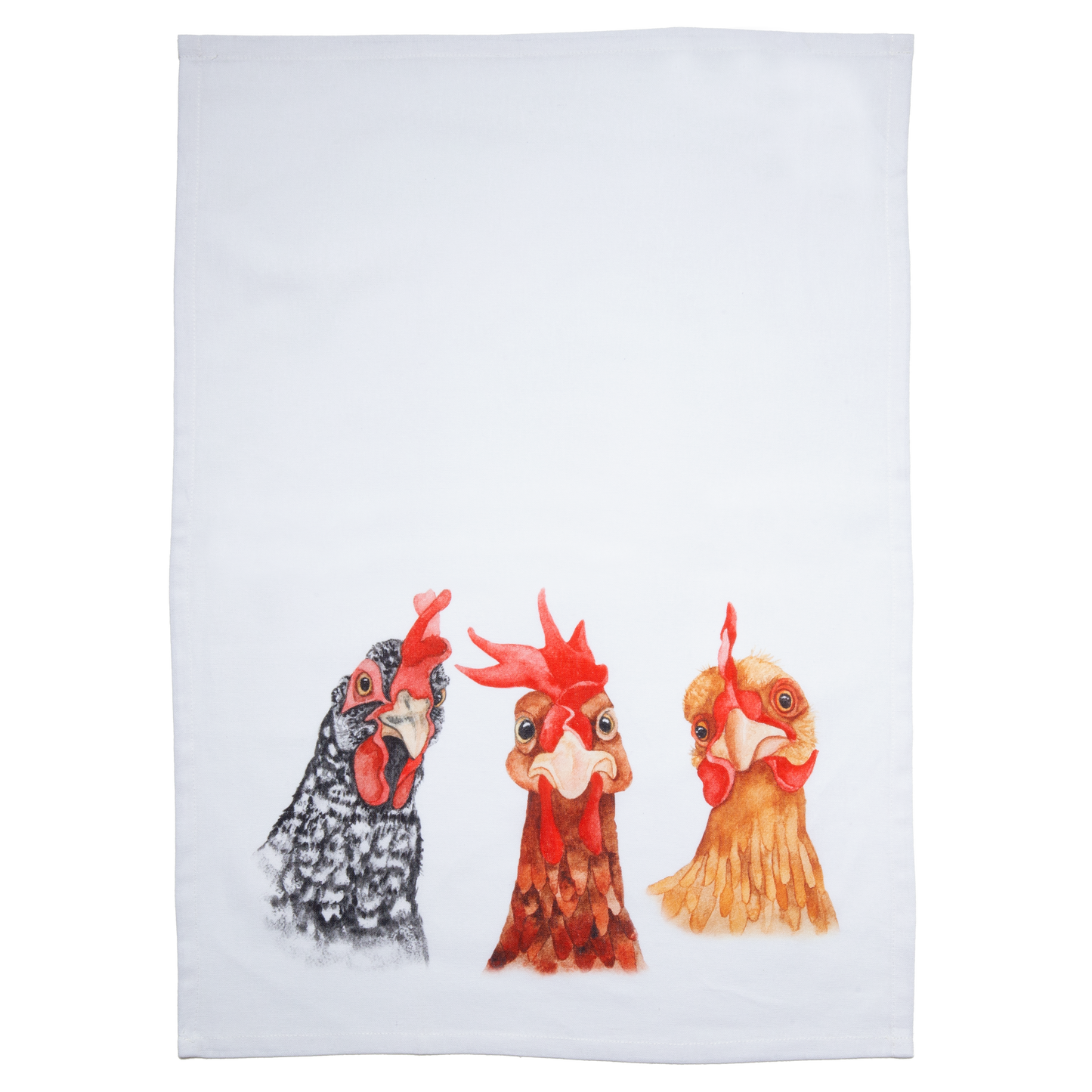 What the Cluck Tea Towel