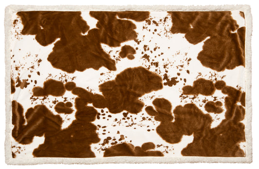 Hair on Hide Dog Blanket