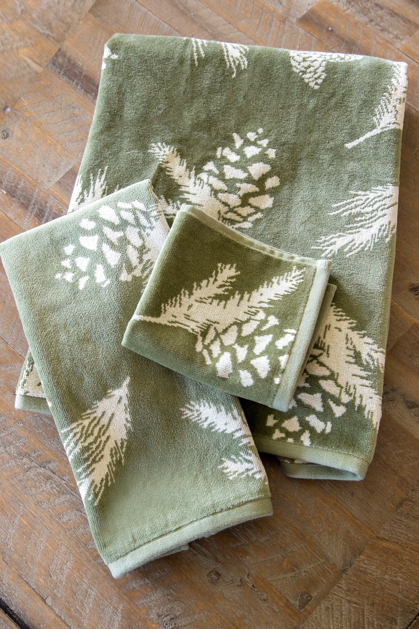Pinecone Towels