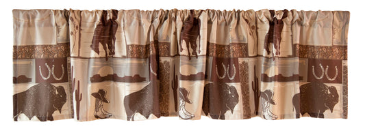 Wrangler® Vintage Cowboy Valance