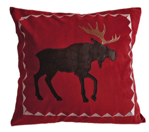 Red Moose Pillow