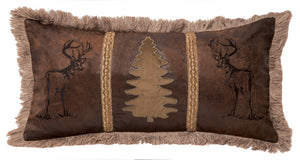 Bucks and Tree Pillow